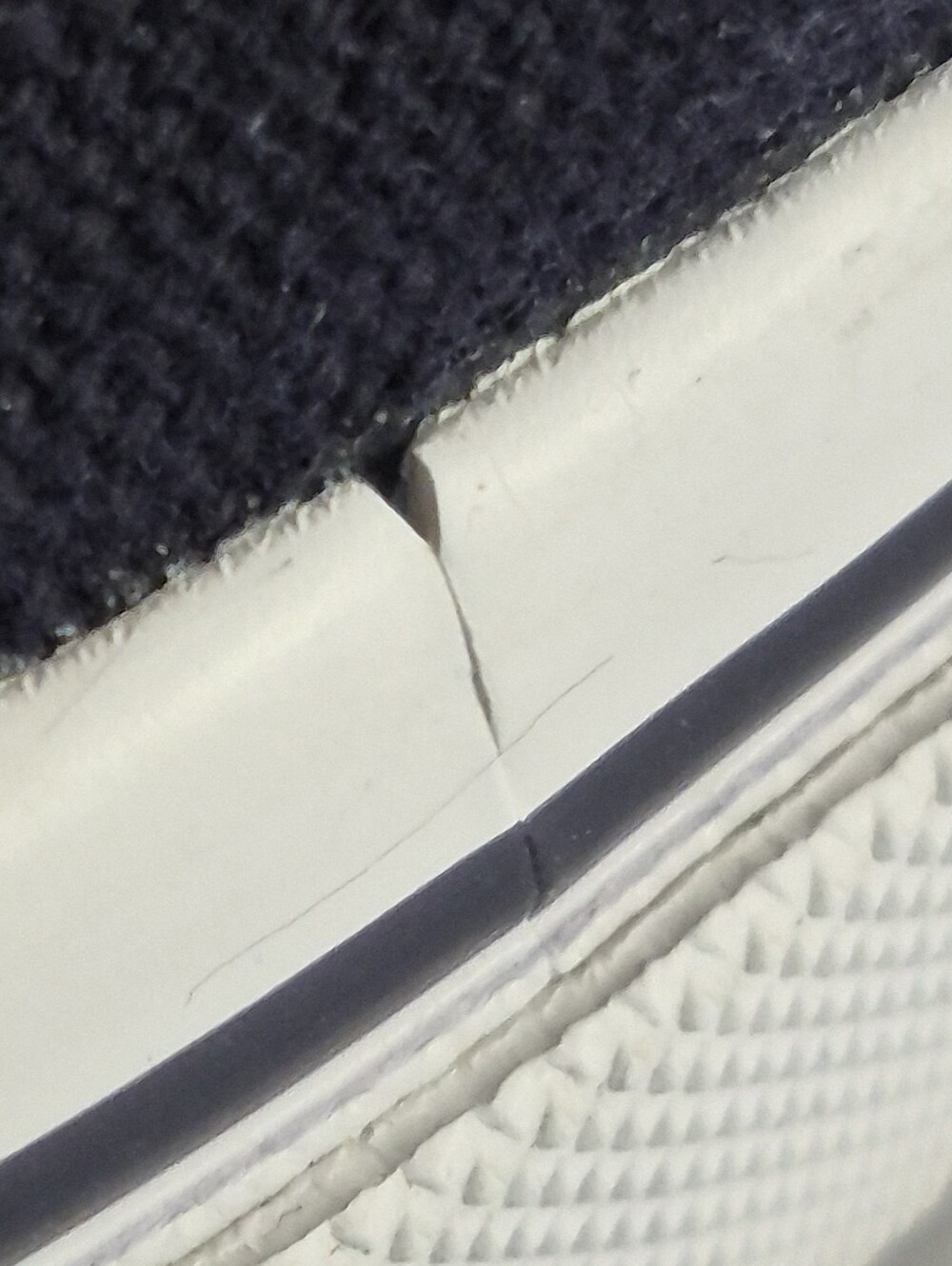 Classic Canvas Lace-Up Sneakers with a Navy Stripe On Soles - Picture 12 of 12